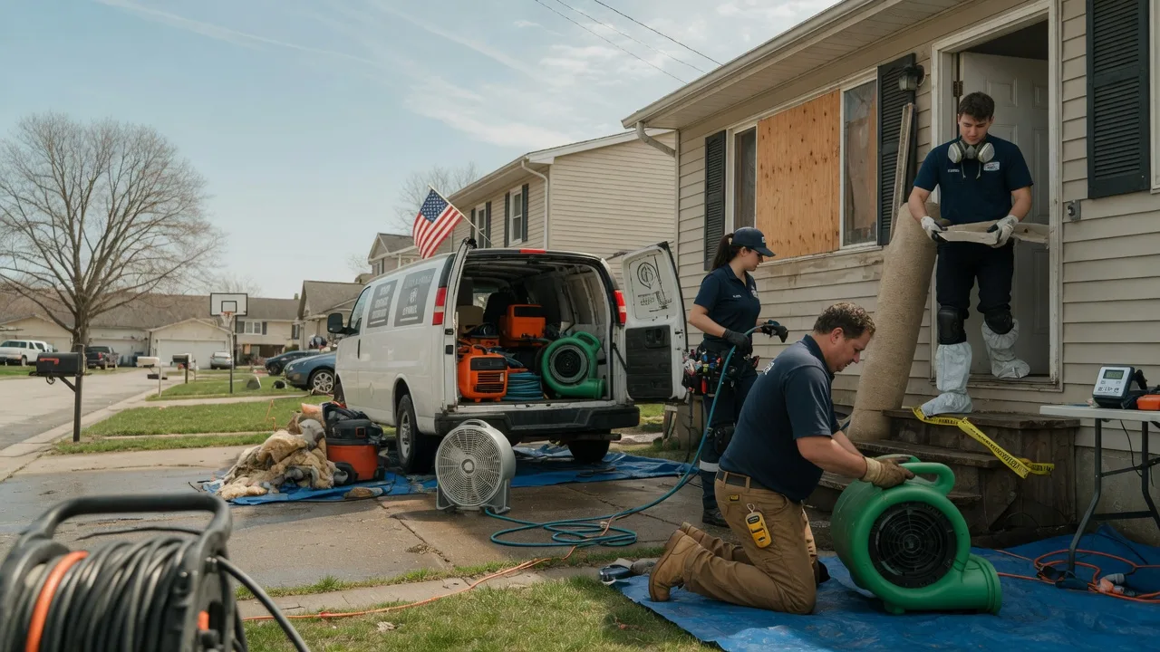Water Damage Restoration in Dryden, MI near me